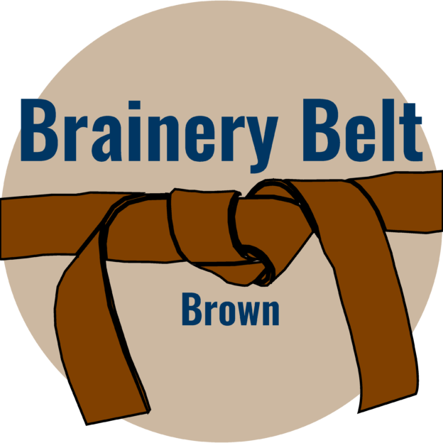 UC2 Brainery Advanced Brown Belt Rank