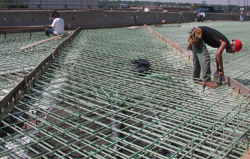An example of reinforcing steel installed prior to a concrete pour. As the structural engineer of record, it is our responsibility to ensure that the structure is safely functioning as designed and help our contractor partners avoid issues in the process.