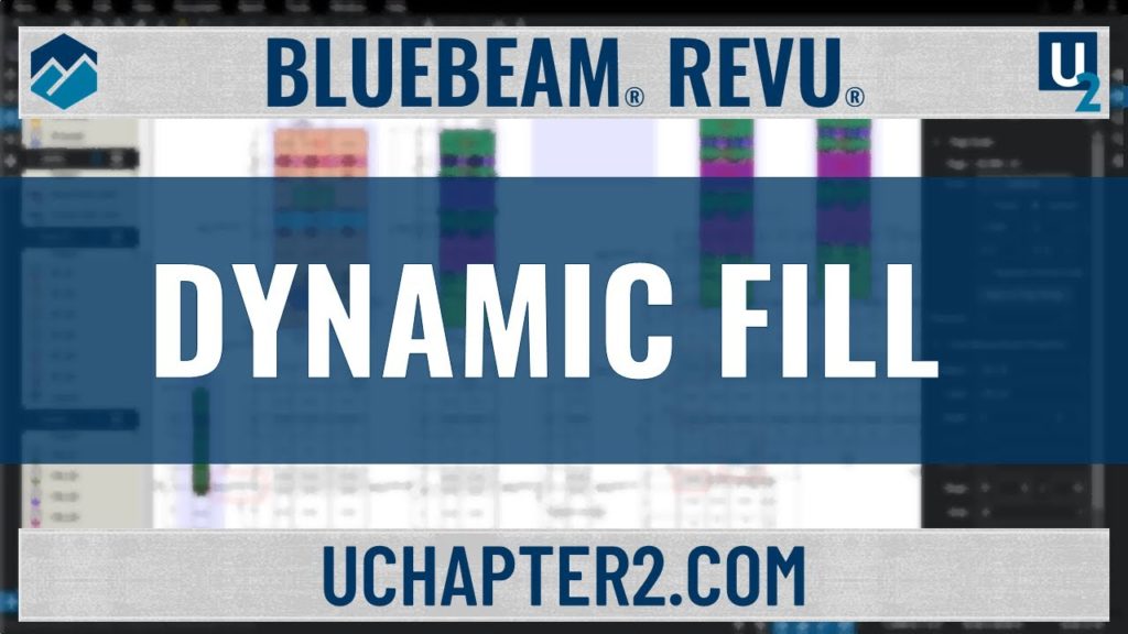 Bluebeam Revu 2017 Dynamic Fill-UChapter2