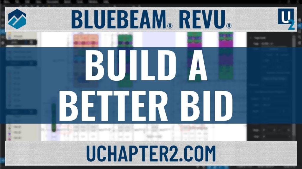 Build a Better Bid with Bluebeam Revu-UChapter2