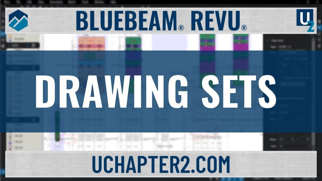 Drawing Sets in Bluebeam Revu-UChapter2
