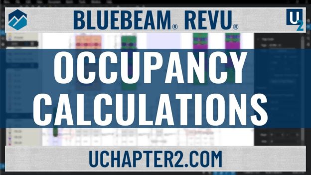 Occupancy Calculations in Bluebeam Revu
