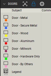 Custom Bluebeam tools for Door hardware suppliers