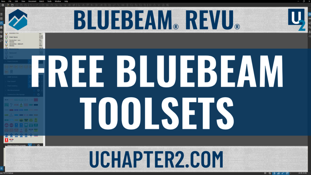 Free Bluebeam Revu Toolsets