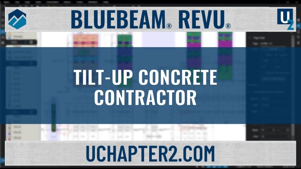Bluebeam Revu for the Tilt-Up Contractor-UChapter2
