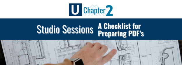 Checklist for Preparing pdf for Studio Sessions