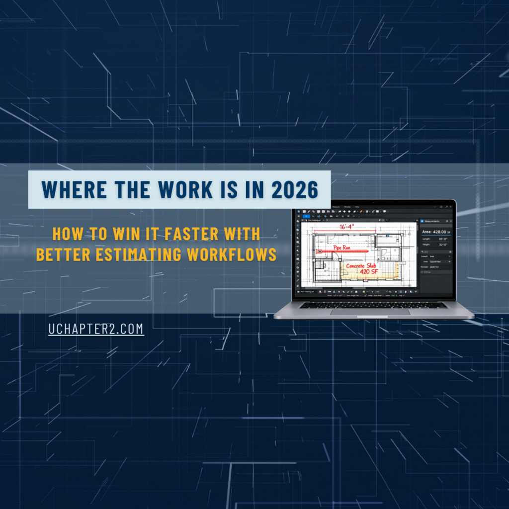 construction estimating workflows using Bluebeam Revu to improve project efficiency and support AI readiness